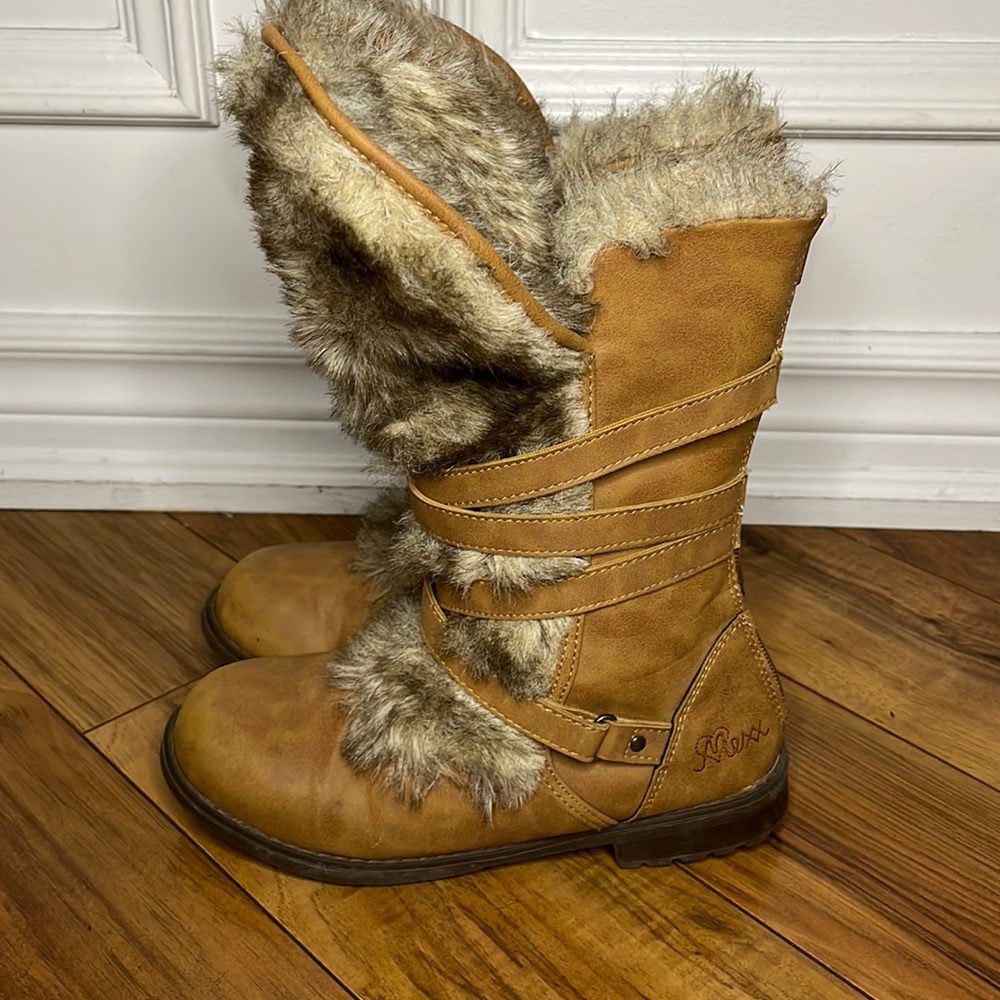 ❤️3/30$❤️MEXX faux fur boots